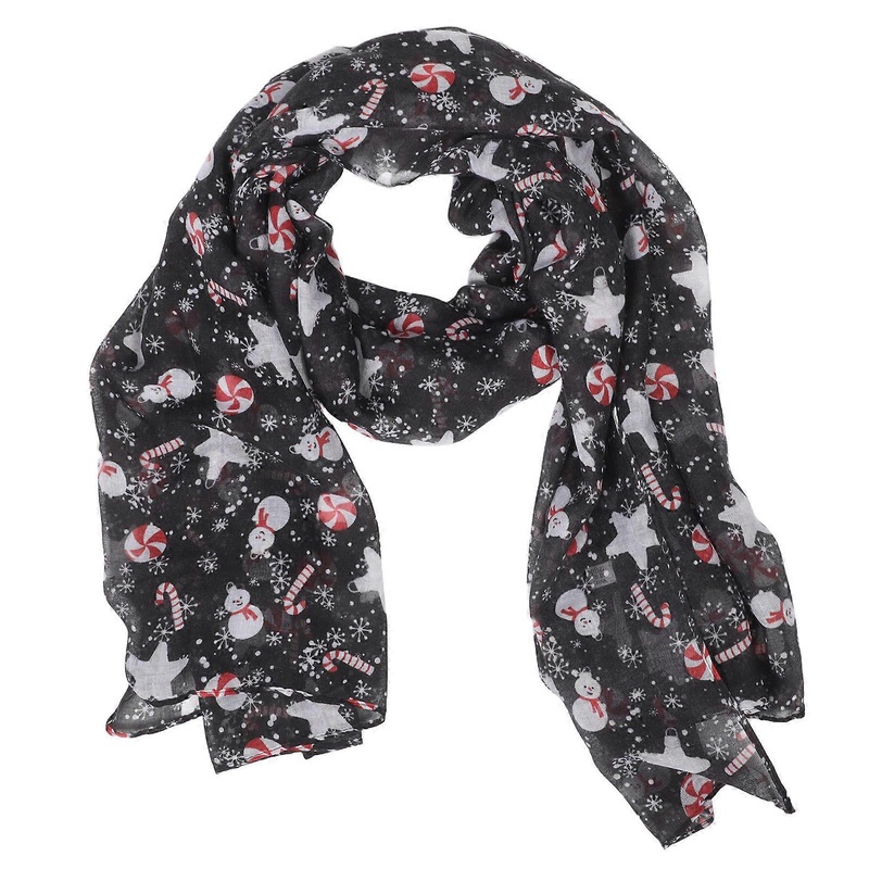 Knitted Women Scarf Multi-Colored Large Oversized Dress Up Decor 180x90cm 1Piece | Fruugo SG