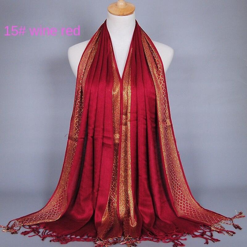 Women Scarf Shawl Spring And Autumn Tassel Shawl Thickened | Fruugo SG