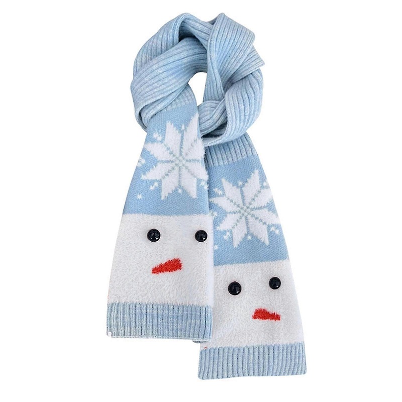 Elegant Narrow Knitted Scarf with Snowflake Design – Trendy Winter Warm Accessories for Women & Men | Fruugo SG