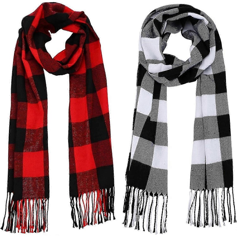 2 Warm Tartan Plaid Checked Women’s Winter Scarves & Wraps Unisex | Fruugo SG