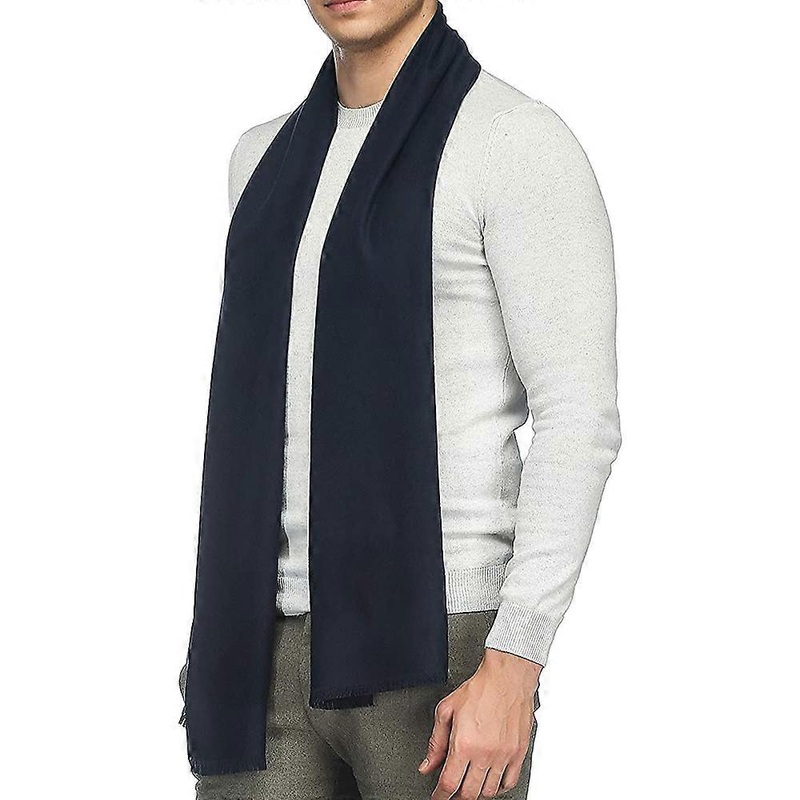 Cold Weather Scarves Thick Cashmere Scarf for Men style 3 | Fruugo SG