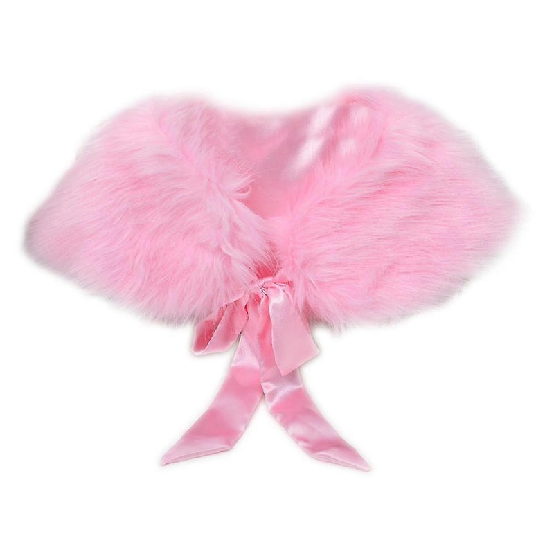 Flower Girls Wrap Cape Wedding Bridesmaid Tippet Stole Christmas Party Dress Costume Gift | Fruugo SG