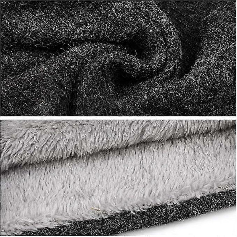 Knitted Neck Warmer  Unisex Thermal Knitted Fleece Lined Gaiter Scarf for Running Skiing | Fruugo SG