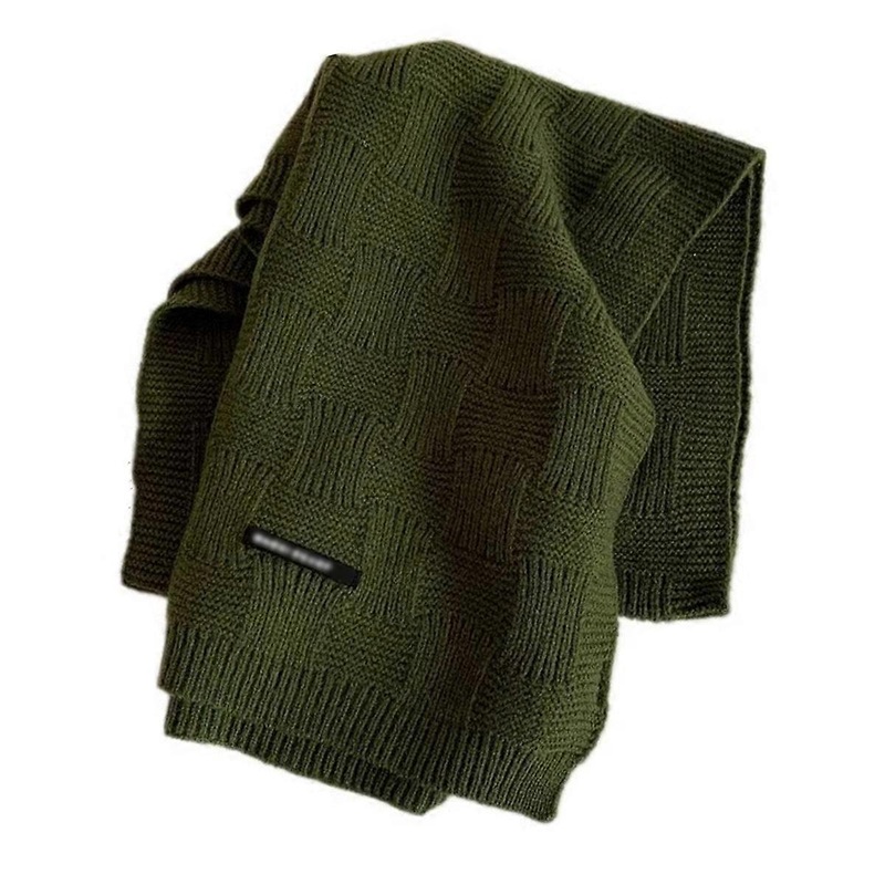 knitted scarf, soft, warm, wool collar | Fruugo SG