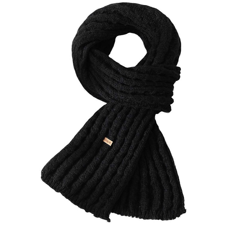 knitted, wool, scarf, women, chic, elegant | Fruugo SG