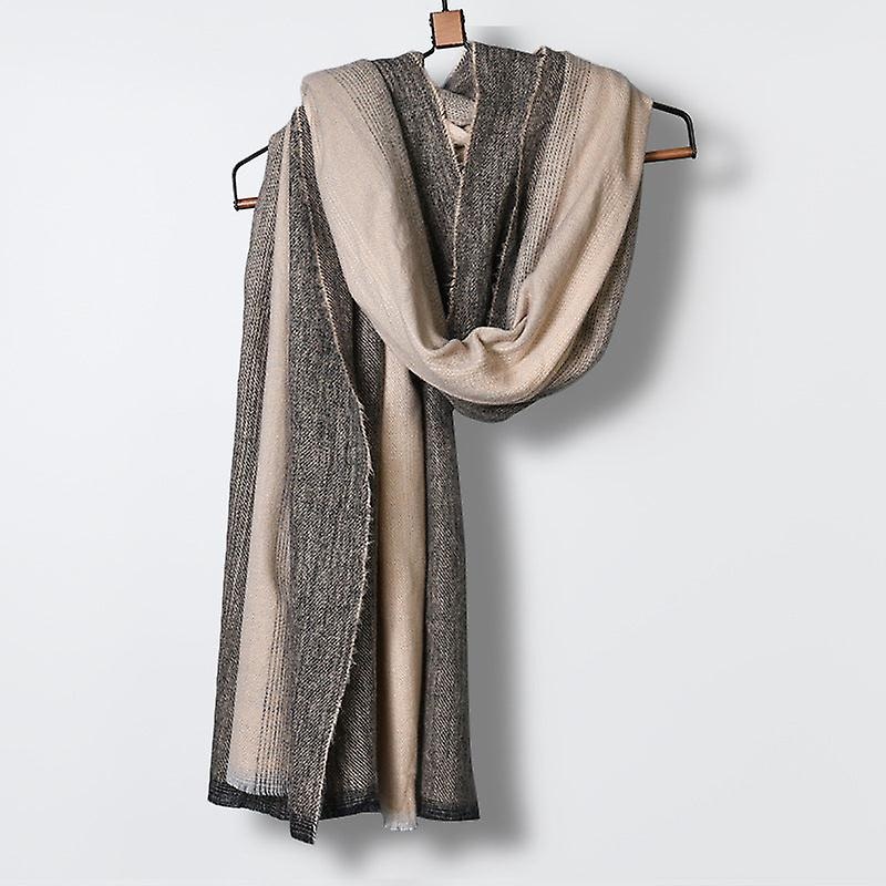 Imitation Cashmere Women’s Fall Winter Scarf Blanket Wrap Shawl Stole Warm Soft Gradient | Fruugo SG