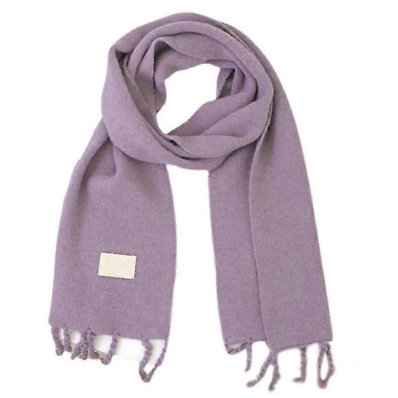 Ladies Shawls And Wraps Solid Color Scarf Tassel Shawl Scarf Shawl Long Fringe | Fruugo SG