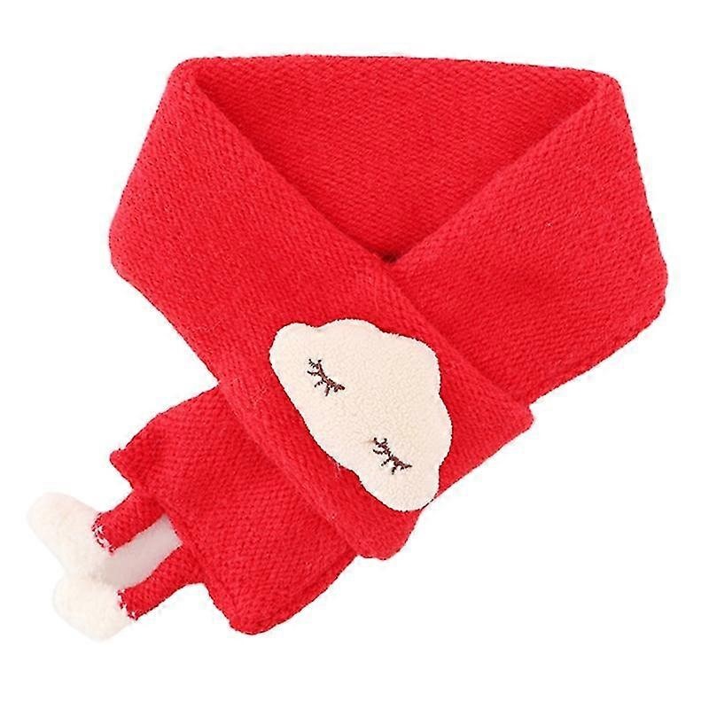 Women’s Winter Fluffy Knitted Scarf Collar Solid Color Shawl Neck Windproof | Fruugo SG