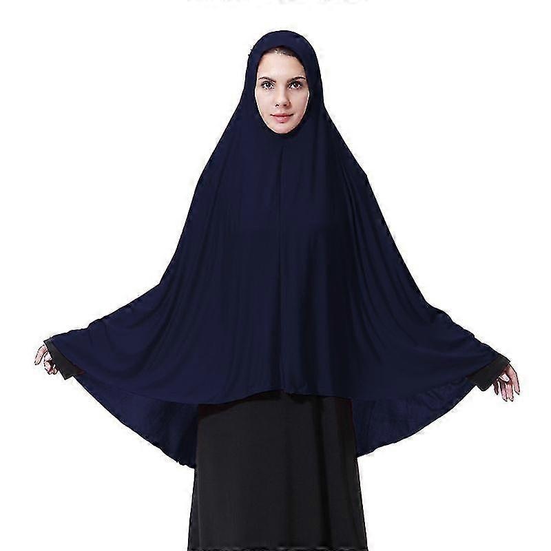 Womens Extra Long Milk Fiber Muslim Arab Hijab Elegant Solid Color Islamic Prayer Lightweight Head Scarf Wrap Shawl | Fruugo SG