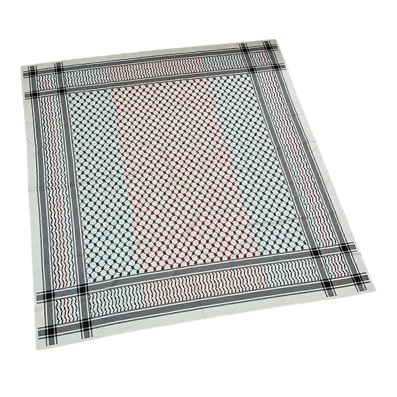 Arab Scarf Jacquard Pattern Adult Tactically Shemagh Scarf Outdoor Tactically Keffiyeh Headscarf Multi Purpose Headscarf | Fruugo SG