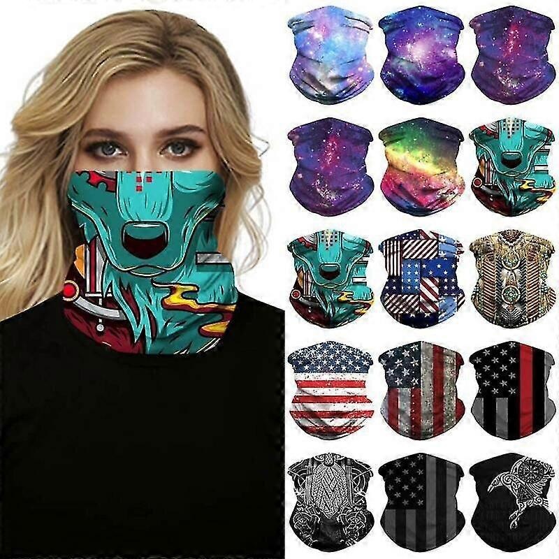 bandana tube scarf camo galaxy face neck warmer biker | Fruugo SG