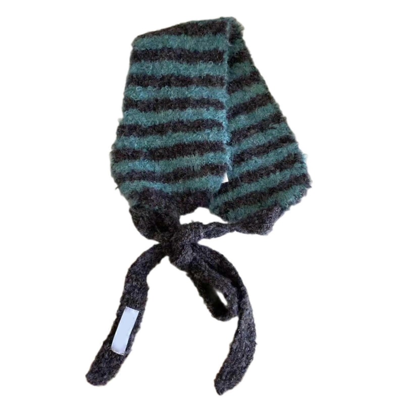 Casual Scarves Acrylic Knitted Scarves Personality Styles Scarf Versatiles Scarf for Travels and Everyday Styles  green gray | Fruugo SG