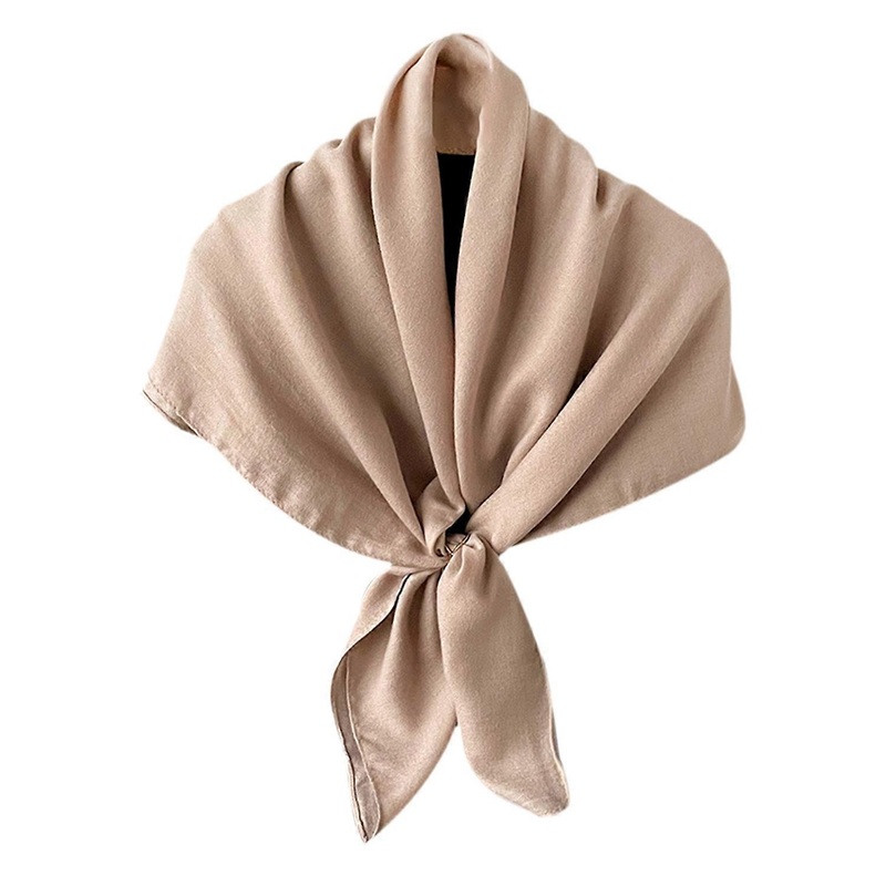 Faux Silk Scarf Solid Color Thin Women Shawl Lightweight Beach Long Scarf Wrap Daily Wear Bag | Fruugo SG