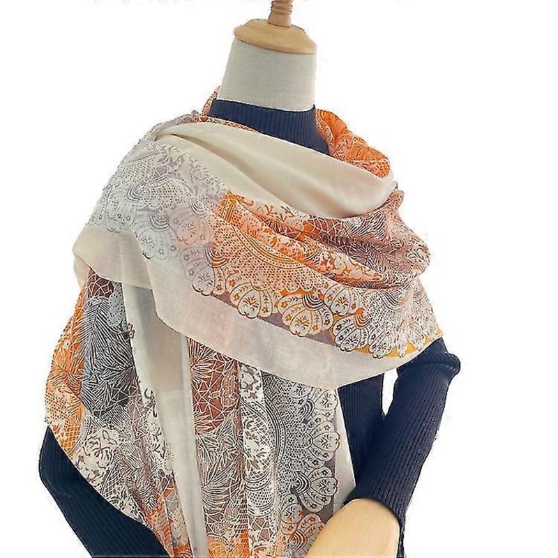 Ladies scarf shawl Ladies head scarf cashmere long scarf | Fruugo SG
