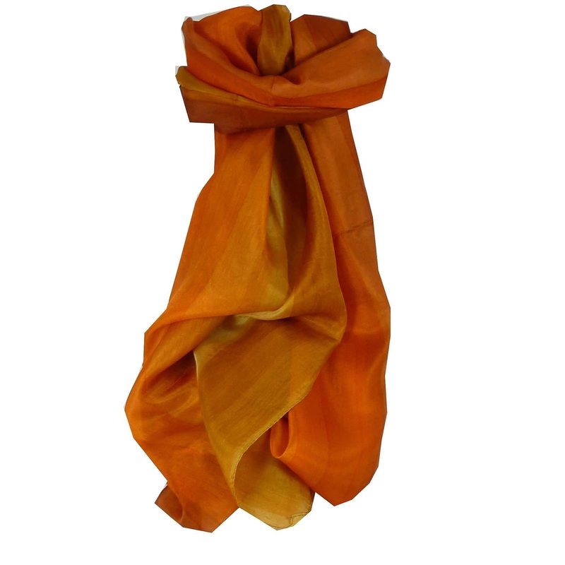Mulberry Silk Hand Dyed Long Scarf Idas Rainbow Palette from Pashmina & Silk | Fruugo SG