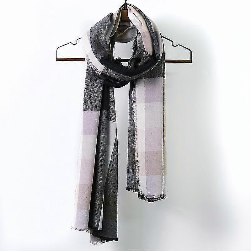 Women’s Long Plaid Blanket Chunky Oversized Winter/fall Warm Scarf Big Tartan Scarves Wrap Shawl | Fruugo SG