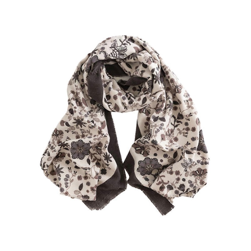 Floral Scarf, Printed Faux Cashmere Scarf, Warm Anti-Cold Scarf | Fruugo SG