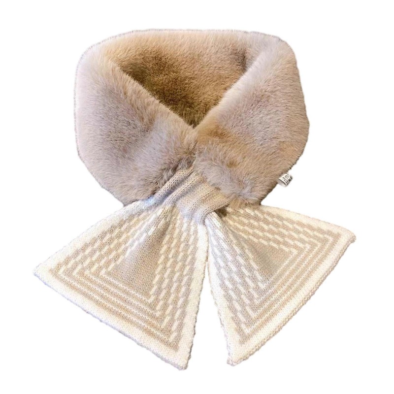 Furry Furs Neck Scarf for Party Dress Accessories Decorative Shawl Female Winter Neck Wrap Fashion Scarves Shoulder Wrap  dark coffee | Fruugo SG