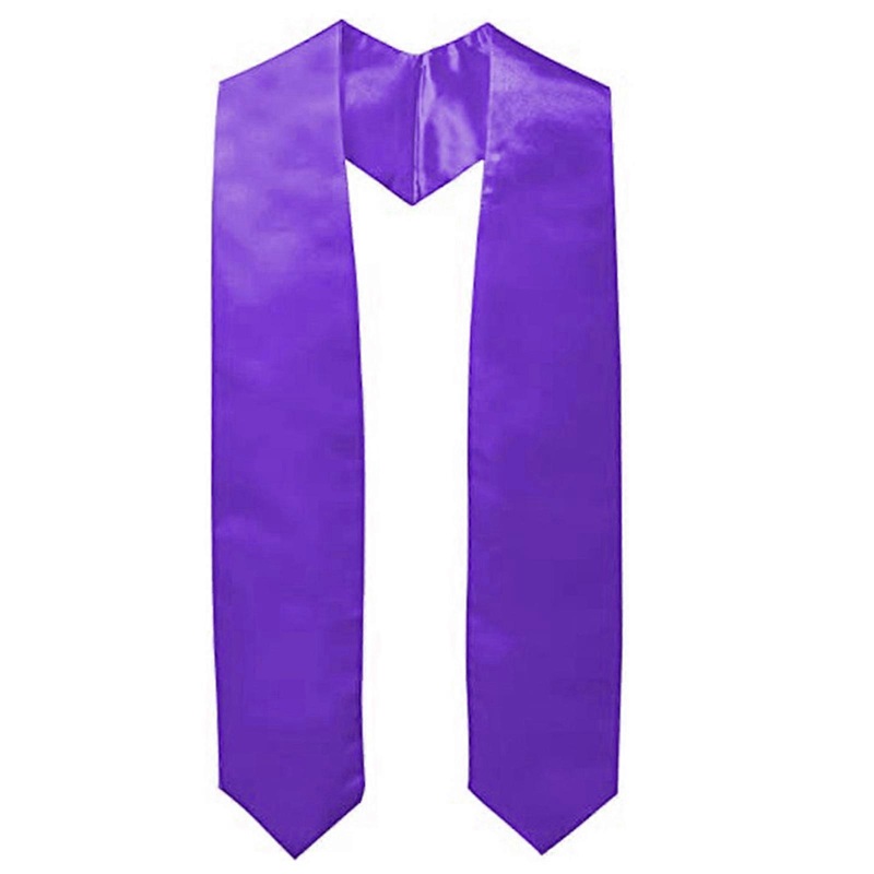 Graduation Party Stole Sash Honor Stole Unisex Teens Student Honor Scarf Not Fading Graduation Sash Scarf for College  Purple | Fruugo SG
