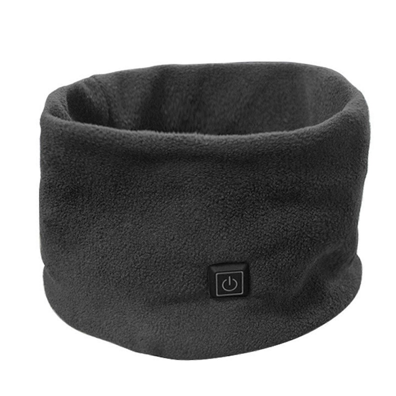 Heated Neck Warmers For Women Men Heating Scarf Neck Gaiter Scarf Neckerchief Thick Warm Gaiter Collar  Gray | Fruugo SG
