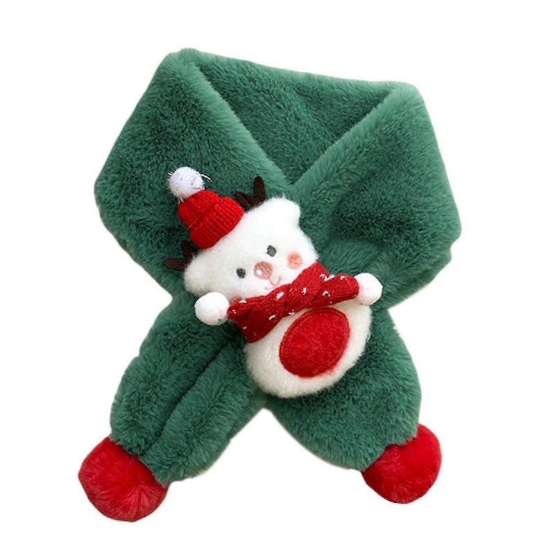 Kids Cross Scarf Pompoms Cartoon Lamb Doll Plush Fuzzy ed Keep Warm Cute Autumn Baby rls Boys Neck Warmer Collar Scarf For Child | Fruugo SG