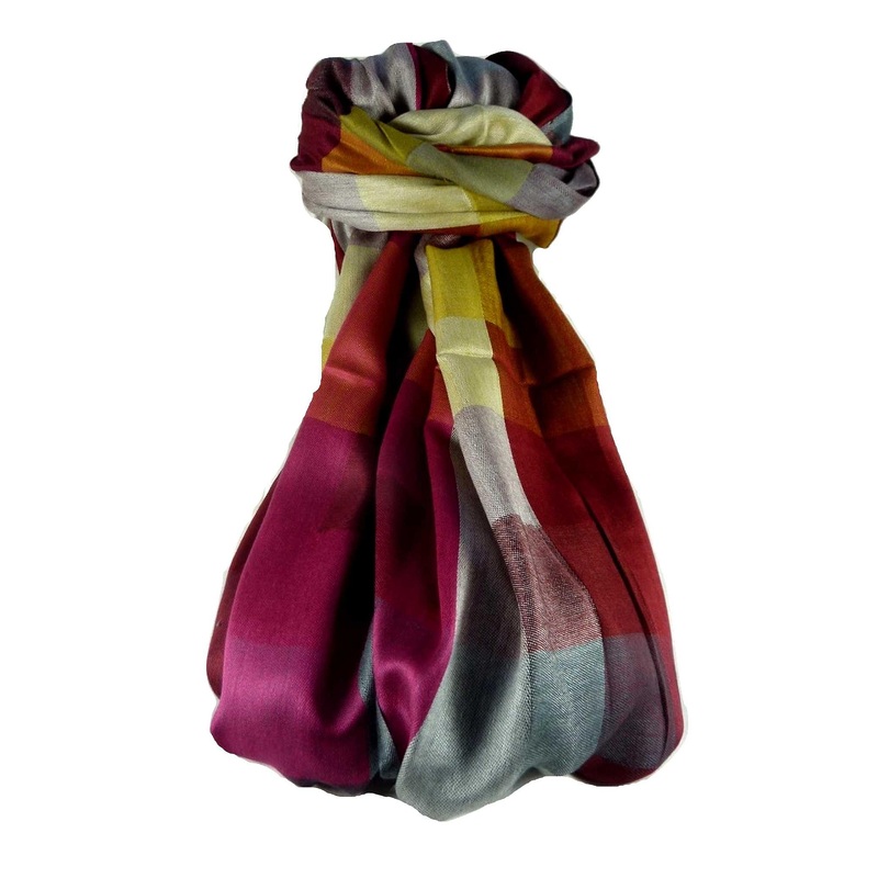 Mens Premium Silk Contemporary Scarf 2979 by Pashmina & Silk | Fruugo SG