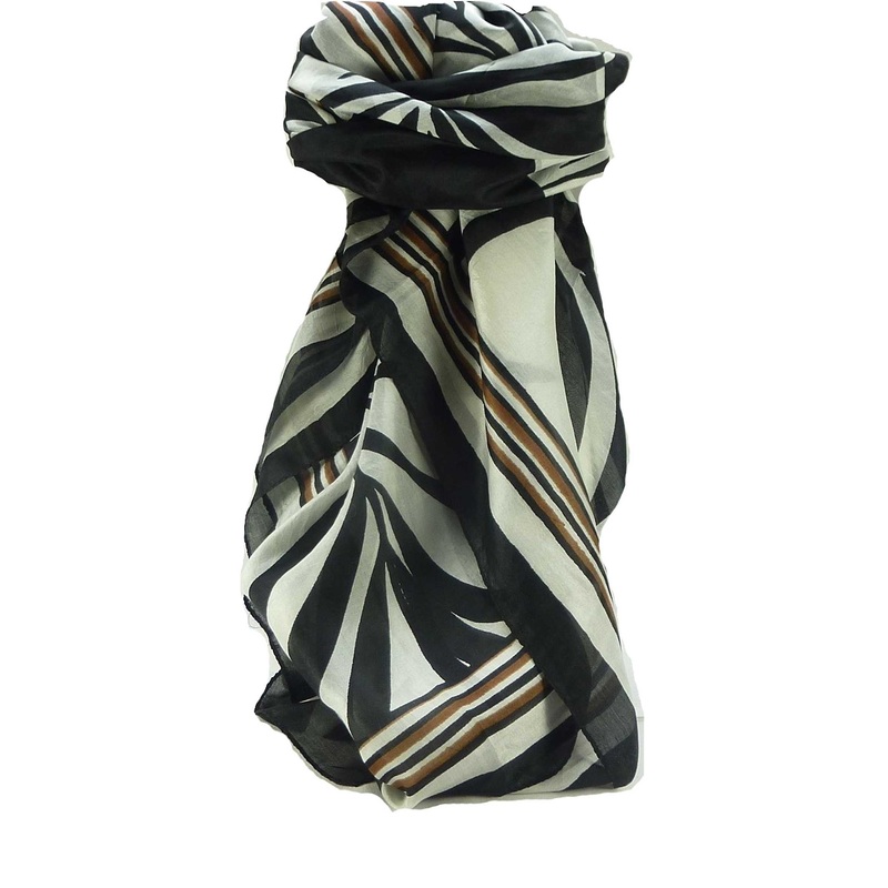 Mulberry Silk Contemporary Square Scarf Floral F206 by Pashmina & Silk | Fruugo SG