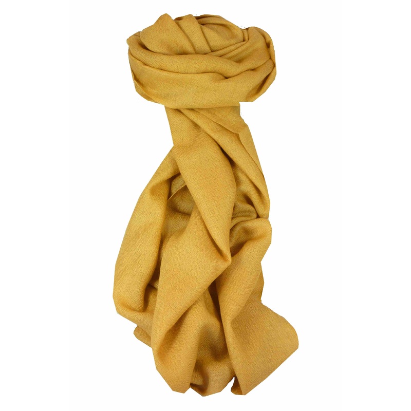 Fine Cashmere Scarf Karakoram Birds-Eye Weave Topaz by Pashmina & Silk | Fruugo SG