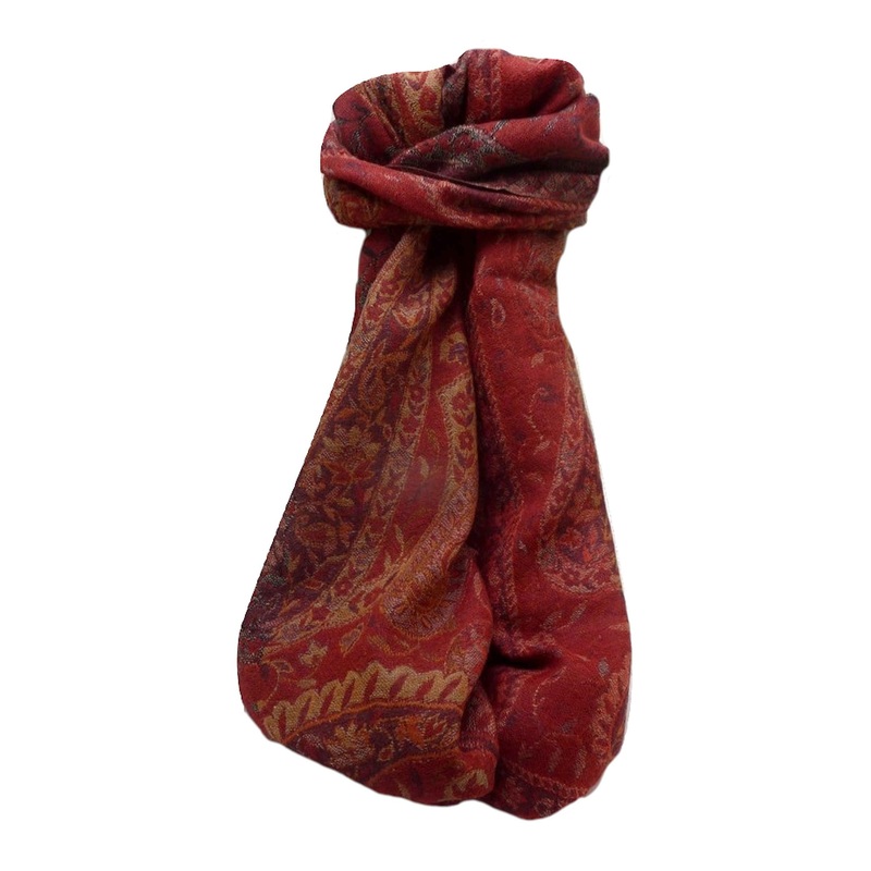 Muffler Scarf 7439 in Fine Pashmina Wool Heritage Range by Pashmina & Silk | Fruugo SG