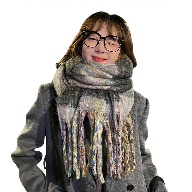 Multi-Colored Scarf/Shawl for Women Lightweight Head or Neck Scarf | Fruugo SG