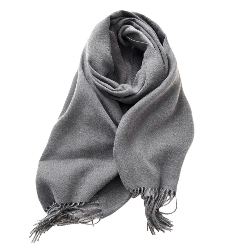 Women Scarf Shawl Wrap Poncho Warm Blanket for Office Outdoor Wedding Solid Color Shawl Wrap Poncho Warm Scarf  medium gray | Fruugo SG