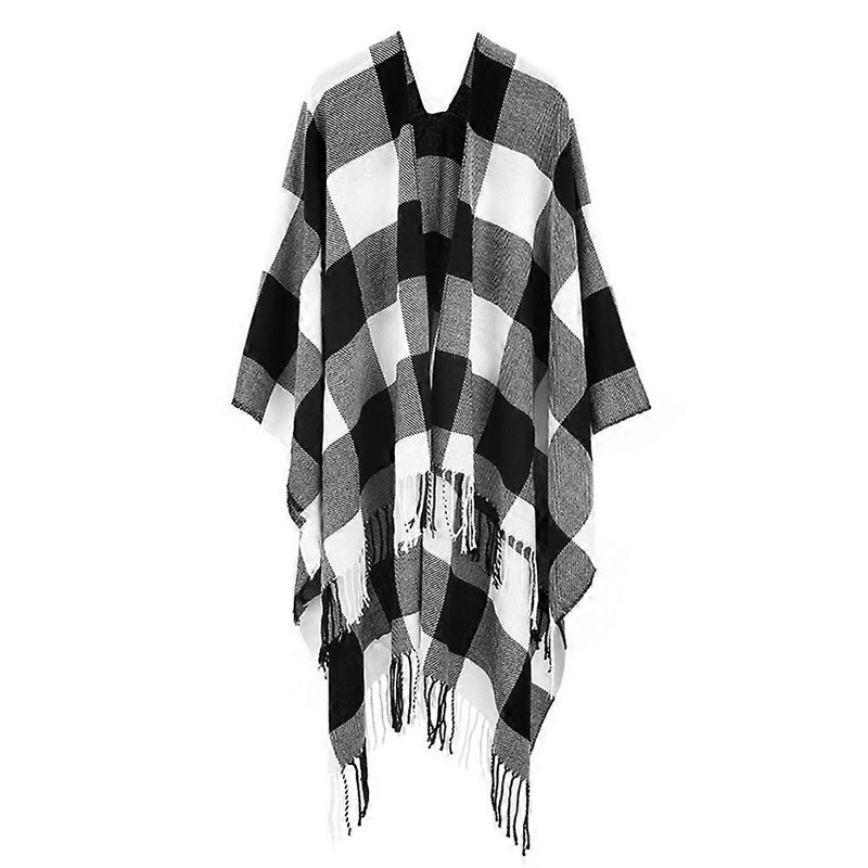 Capes for Women Shawl Wrap Warmth Fashion Accessory 170x135cm 1Pcs | Fruugo SG