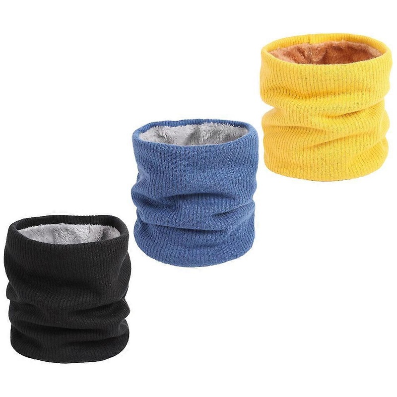 Collar Scarf 3Pcs Set For Men And Women In Assorted Color Perfect For Cold Weather With Warmth Feature | Fruugo SG