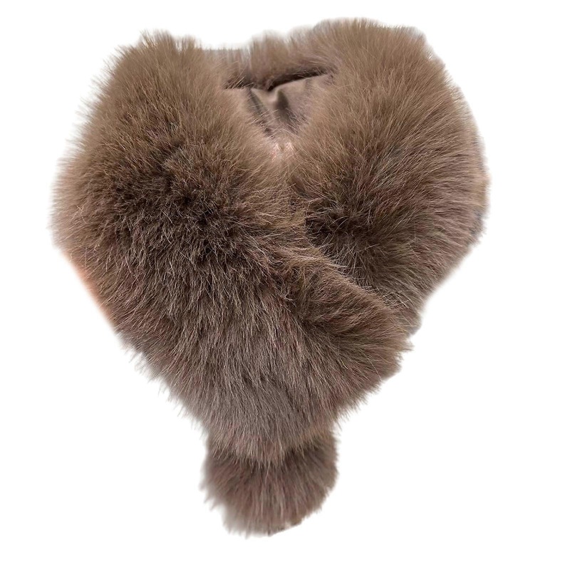 Furry Faux Furs Scarf for Women Soft Thicken Neck Scarf Neck Warmer Winter Autumn Dress Scarf Outdoor Activity Neck Wrap  caramel color | Fruugo SG