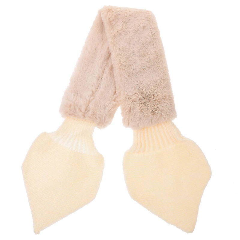 Ladies Knitted Warm Scarf Winter Warm Collar Skating Comfortable Material 85X9cm 1Set | Fruugo SG