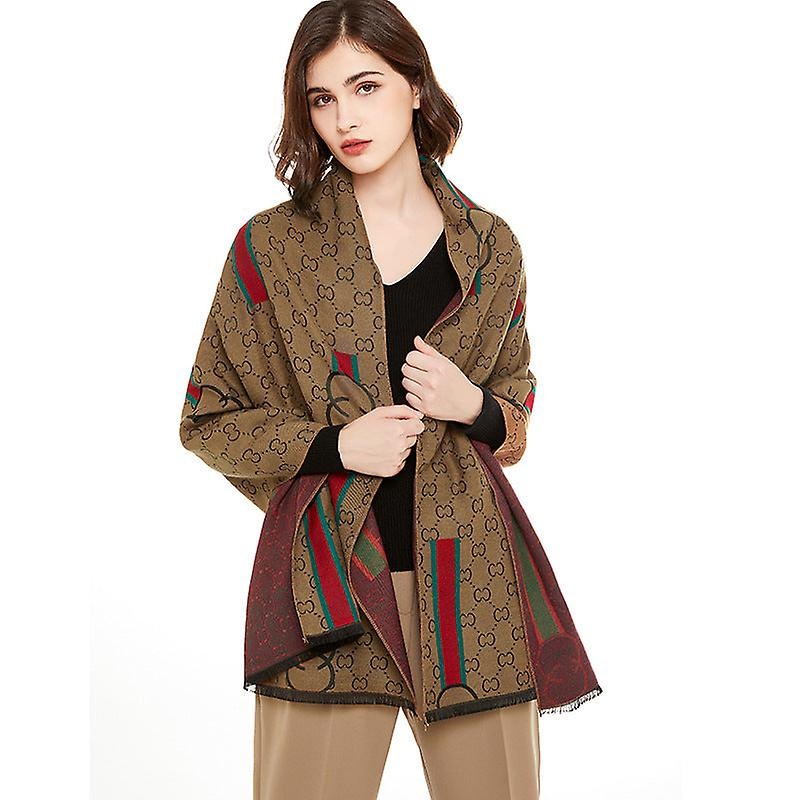 Women’s Cashmere Scarf Summer Air-conditioning Shawl New Thickened Autumn And Winter Net Red Scarf | Fruugo SG