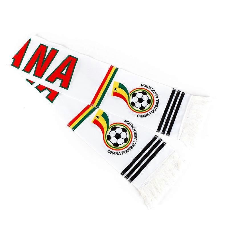 2022 World Cup Football Fan Supplies Qatar World Cup Scarf National Flag Bar Club Ghana | Fruugo SG
