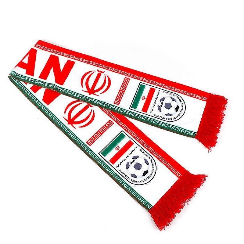 2022 World Cup Football Fan Supplies Qatar World Cup Scarf National Flag Bar Club Iran | Fruugo SG