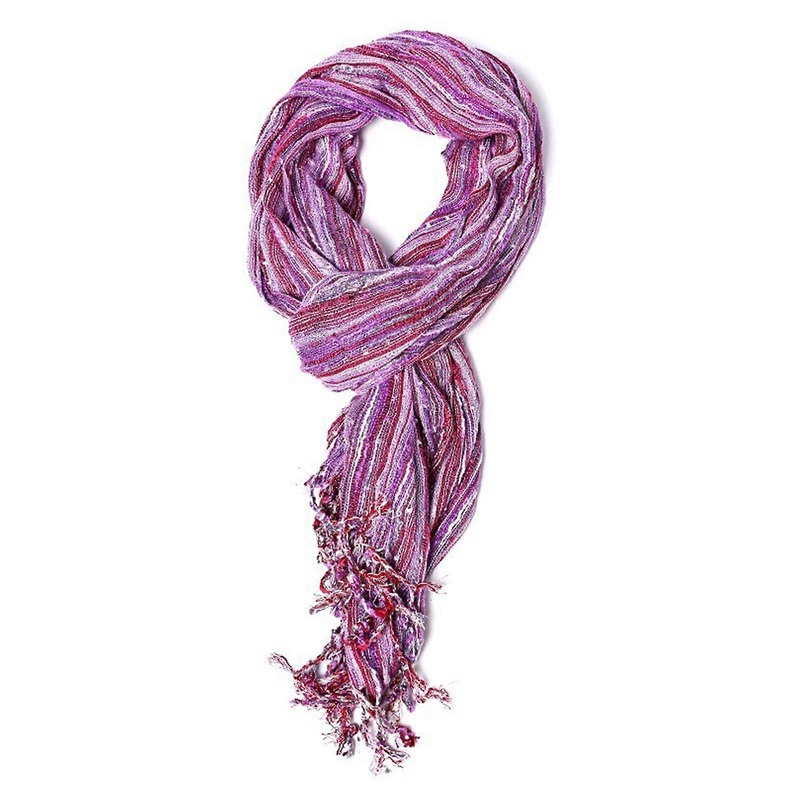 Everyday Office Scarve Outdoor Activity Neckerchief Simple Street Scarf for Men and Women  Purple | Fruugo SG