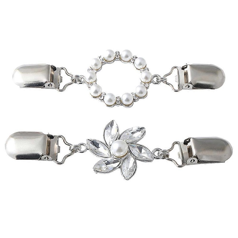 Fashion Scarf Buckle Brooch in Assorted Colors Made of Alloy for Stylish Decoration 2pcs | Fruugo SG