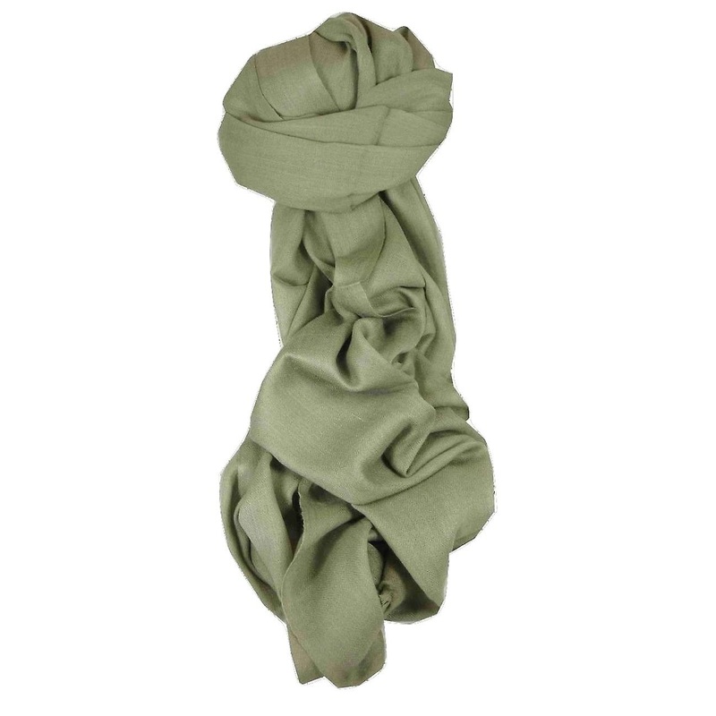 Fine Cashmere Stole Karakoram Birds-Eye Weave Fawn  by Pashmina & Silk | Fruugo SG