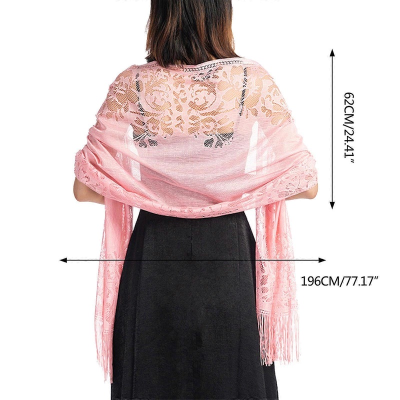 Formal Shawls And Wraps For Evening Dresses Summer Shawl Wraps For Women Lightweight Pashmina Shawl  Navy Blue | Fruugo SG
