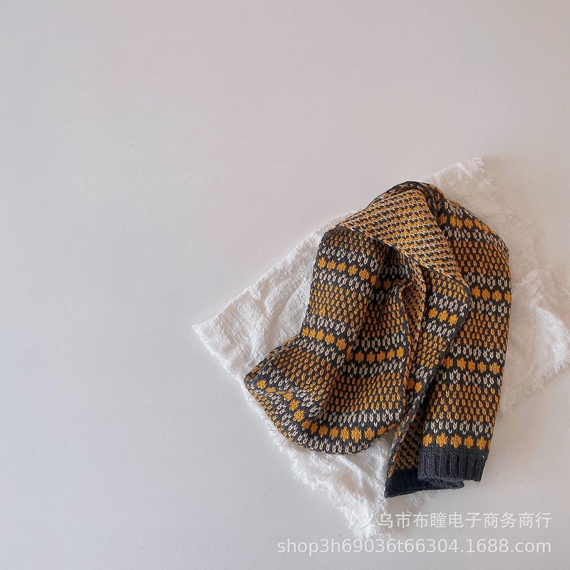 Mori Floral Baby Warm Knit Versatile Scarf | Fruugo SG