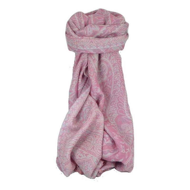 Muffler Scarf 4133 in Fine Pashmina Wool Heritage Range by Pashmina & Silk | Fruugo SG