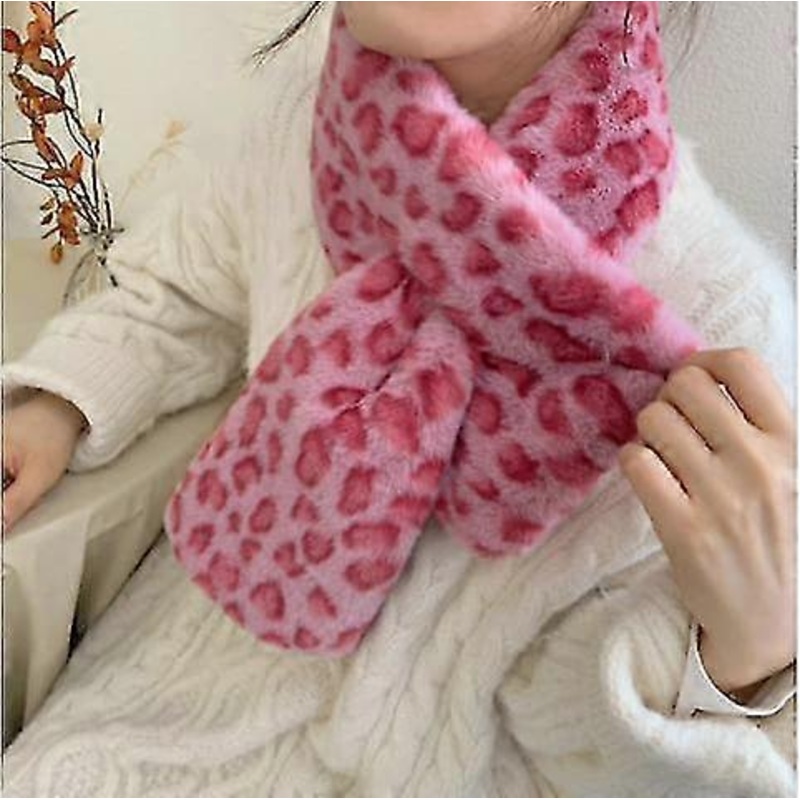 Womens Scarf,scarf With Leopard Pattern,winter Scarf Warm Cozy | Fruugo SG