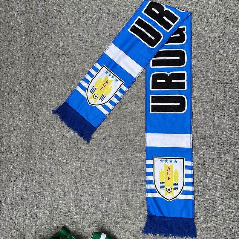 World Cup Football Match Scarf National Flag Bar Club Fan Gift Fans World Cup Uruguay | Fruugo SG