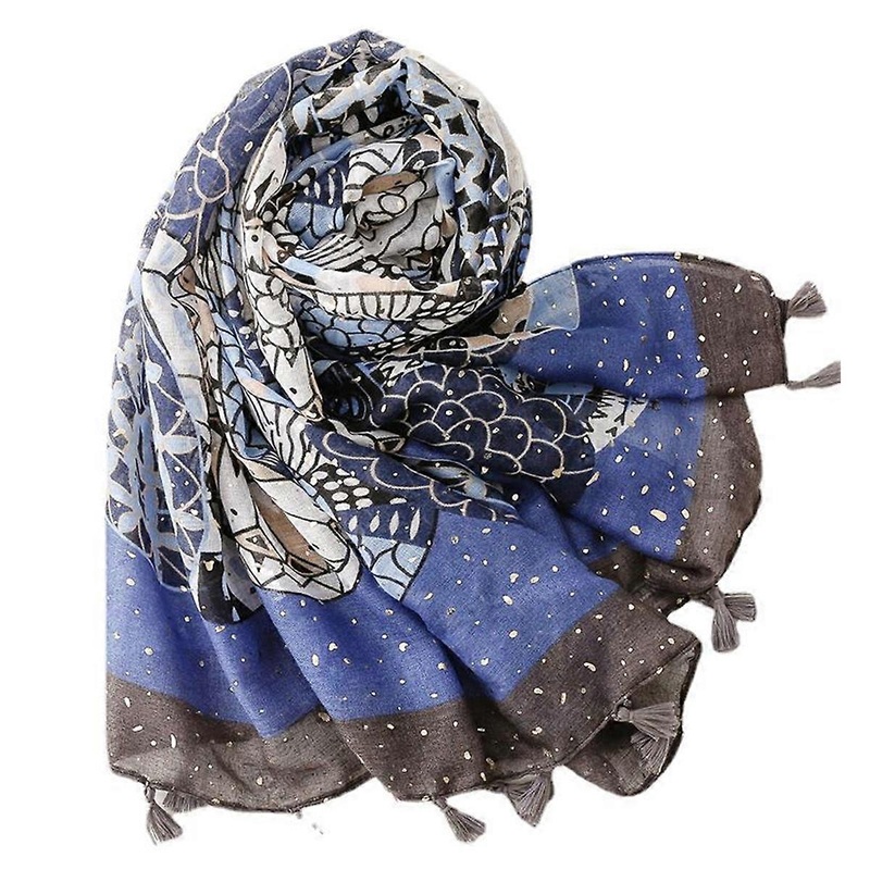 Boho Scarf for Women Lightweight Totem Silk Scarf Sunscreen Shading Beach Towel Shawl Scarf | Fruugo SG