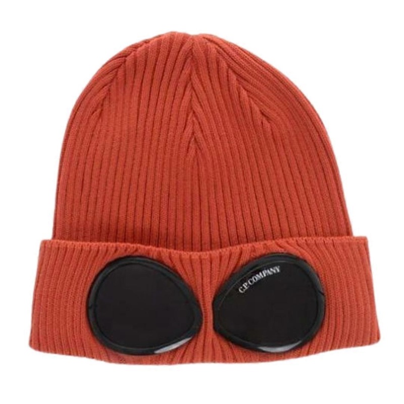 C.P. Company Harvest Pumpkin Orange Beanie | Fruugo SG