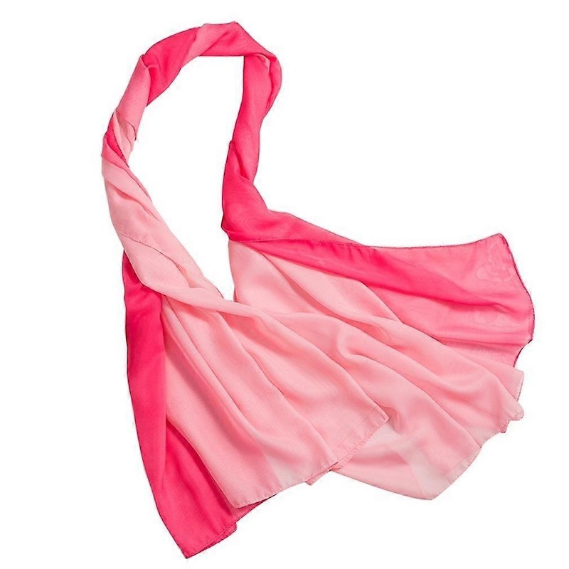 Gradient Colours Scarf Chiffon Sun Proof Wraps Beach Cover Shawl for Lady | Fruugo SG