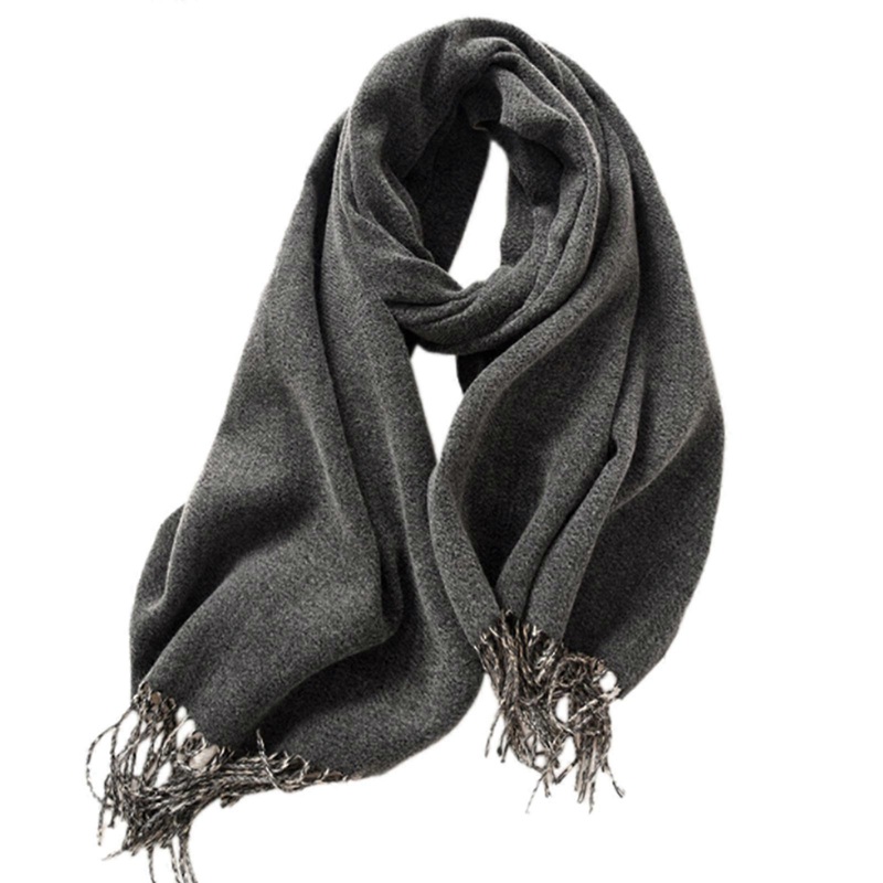 Women Scarf Shawl Wrap Poncho Warm Blanket for Office Outdoor Wedding Solid Color Shawl Wrap Poncho Warm Scarf  Dark Grey | Fruugo SG
